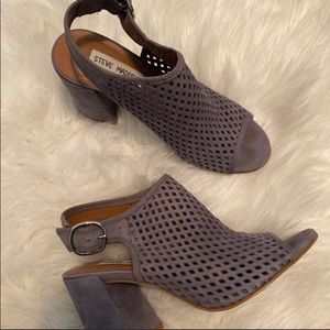 Steve Madden Suede Like Ankle Heels